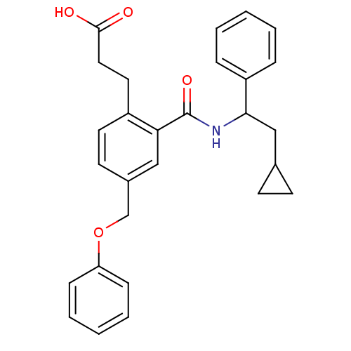 Chemical structure of BindingDB Monomer ID 50308912