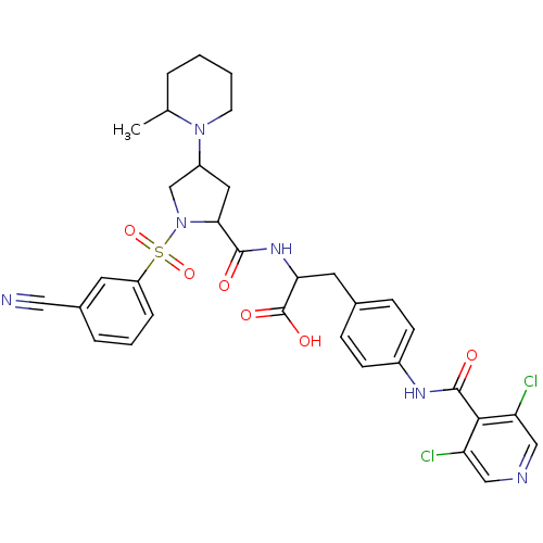 Chemical structure of BindingDB Monomer ID 50309092