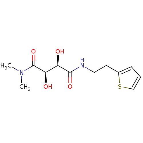 Chemical structure of BindingDB Monomer ID 50309136