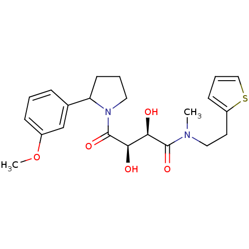 Chemical structure of BindingDB Monomer ID 50309150