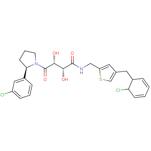 Chemical structure of BindingDB Monomer ID 50309161