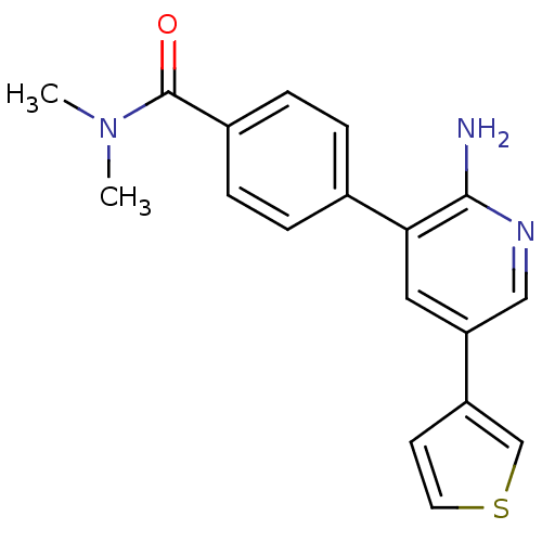Chemical structure of BindingDB Monomer ID 50309180