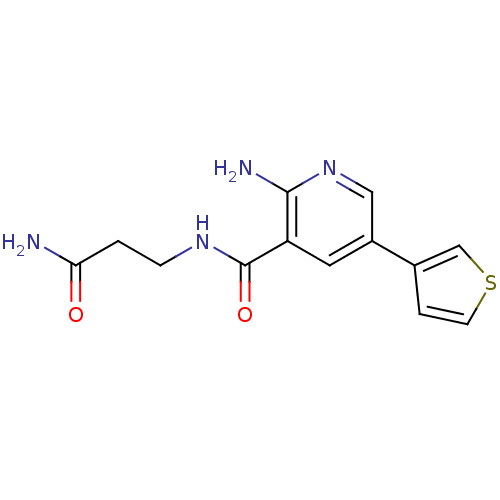 Chemical structure of BindingDB Monomer ID 50309187