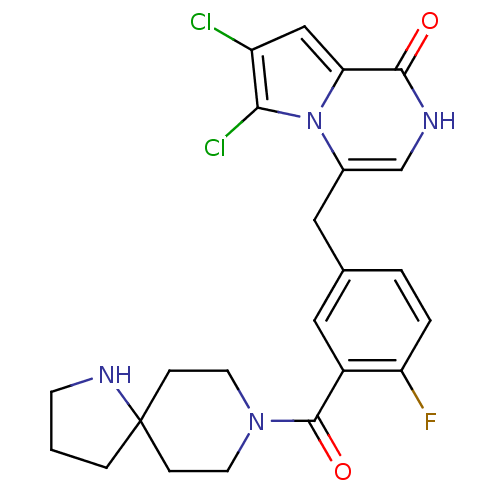 Chemical structure of BindingDB Monomer ID 50309221