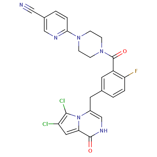 Chemical structure of BindingDB Monomer ID 50309360