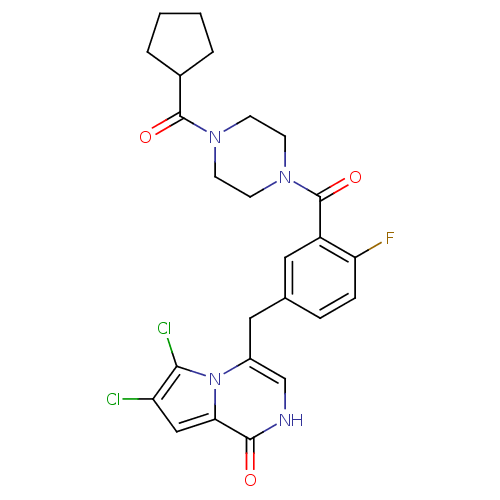 Chemical structure of BindingDB Monomer ID 50309374