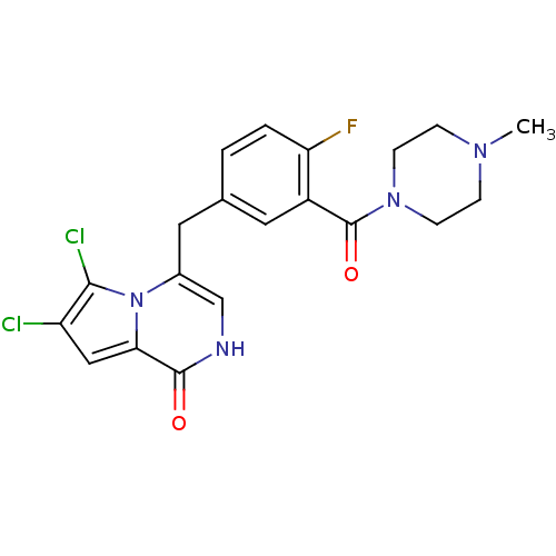 Chemical structure of BindingDB Monomer ID 50309386