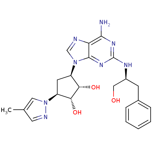 Chemical structure of BindingDB Monomer ID 50309473