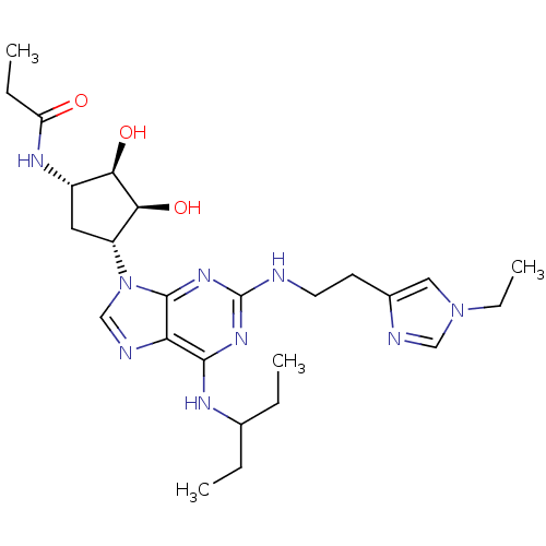Chemical structure of BindingDB Monomer ID 50309481