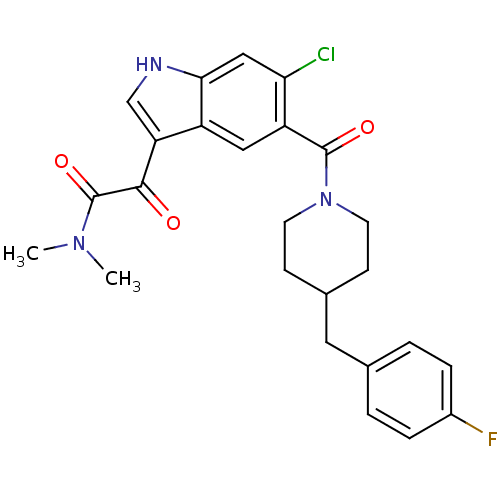 Chemical structure of BindingDB Monomer ID 50309524