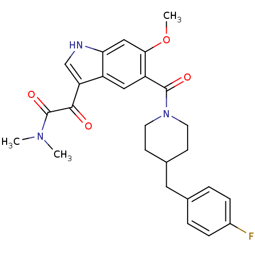 Chemical structure of BindingDB Monomer ID 50309525