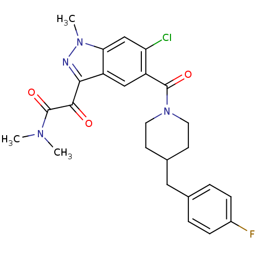 Chemical structure of BindingDB Monomer ID 50309528