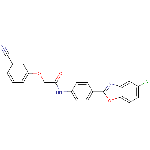 Chemical structure of BindingDB Monomer ID 50309624