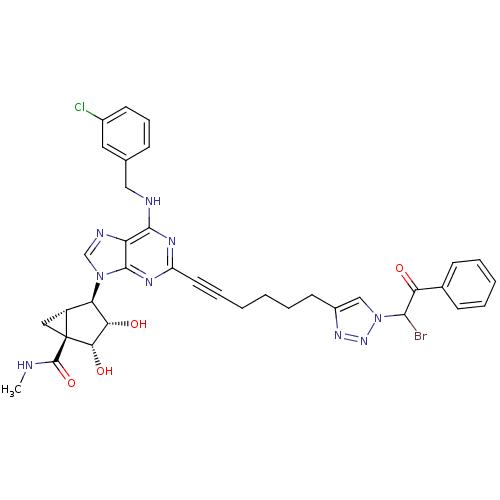 Chemical structure of BindingDB Monomer ID 50309783