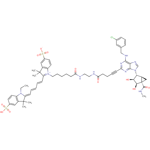 Chemical structure of BindingDB Monomer ID 50309786