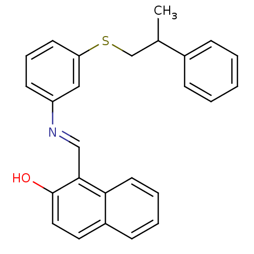 Chemical structure of BindingDB Monomer ID 50309829