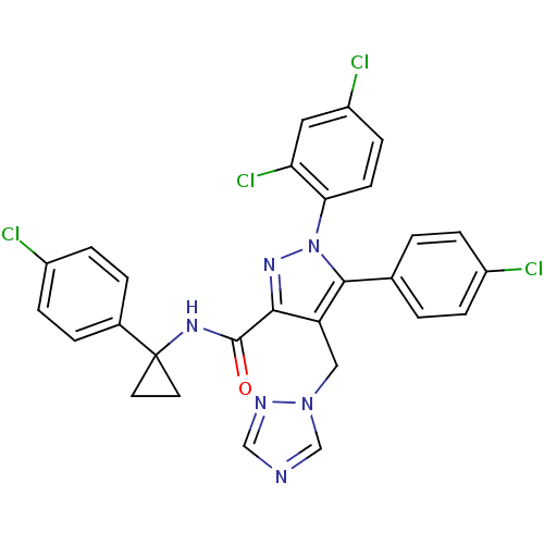 Chemical structure of BindingDB Monomer ID 50309982