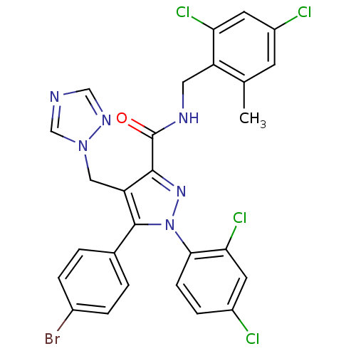 Chemical structure of BindingDB Monomer ID 50309996