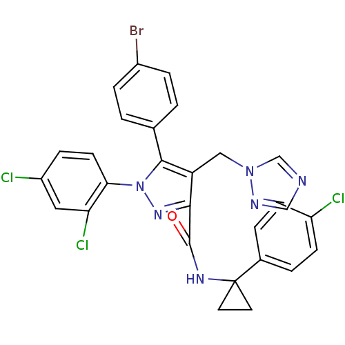 Chemical structure of BindingDB Monomer ID 50309998