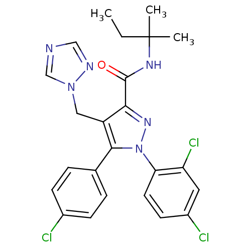 Chemical structure of BindingDB Monomer ID 50310070