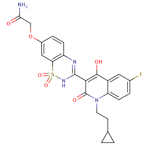 Chemical structure of BindingDB Monomer ID 50310443
