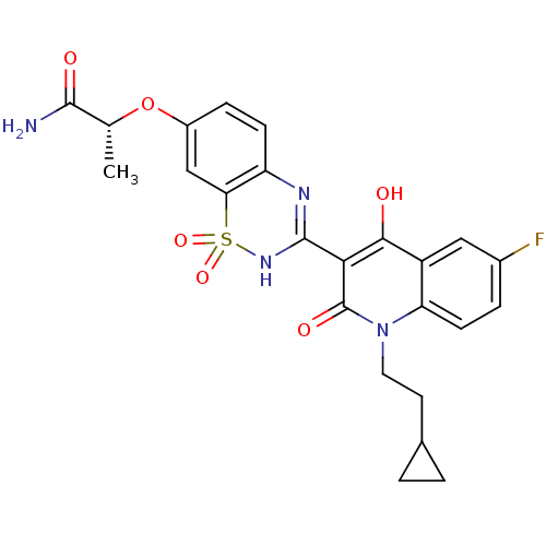 Chemical structure of BindingDB Monomer ID 50310444