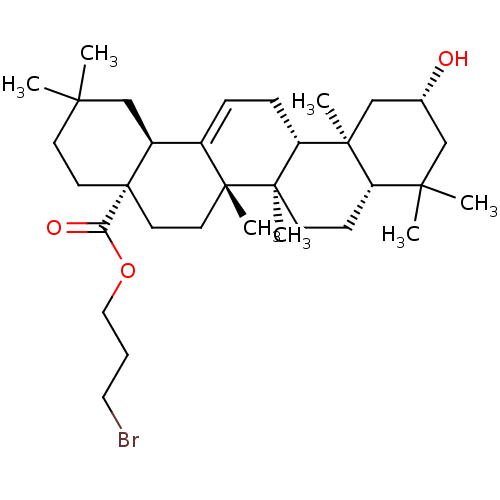 Chemical structure of BindingDB Monomer ID 50310536