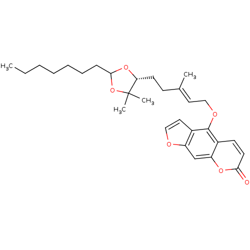 Chemical structure of BindingDB Monomer ID 50310826