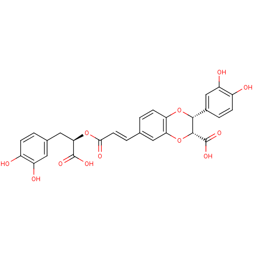 Chemical structure of BindingDB Monomer ID 50310829