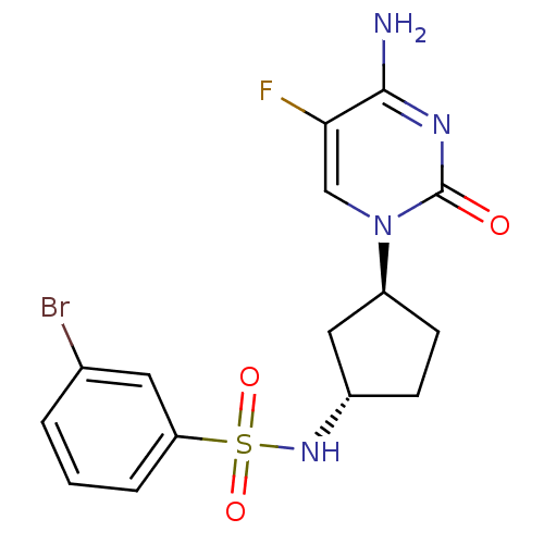 Chemical structure of BindingDB Monomer ID 50311591