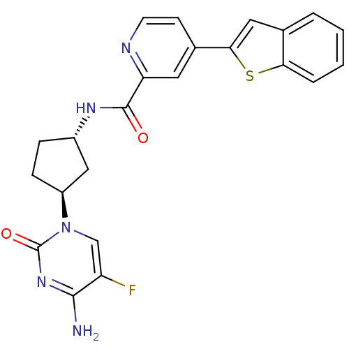 Chemical structure of BindingDB Monomer ID 50311609