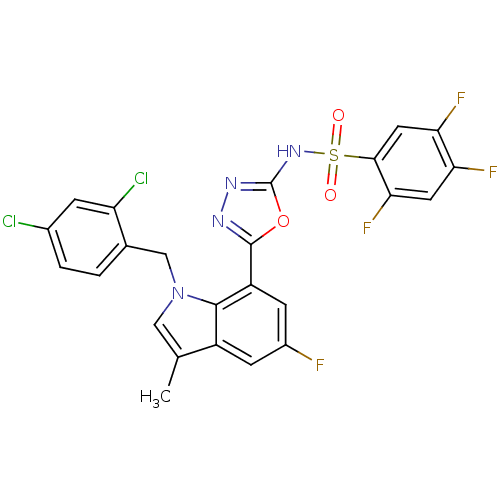 Chemical structure of BindingDB Monomer ID 50311619