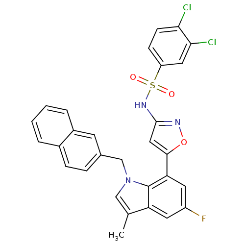 Chemical structure of BindingDB Monomer ID 50311620