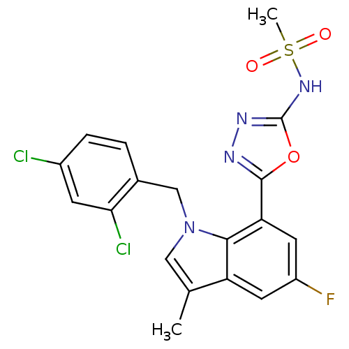 Chemical structure of BindingDB Monomer ID 50311633