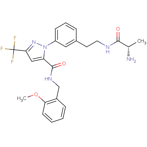 Chemical structure of BindingDB Monomer ID 50311683