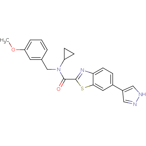 Chemical structure of BindingDB Monomer ID 50311739
