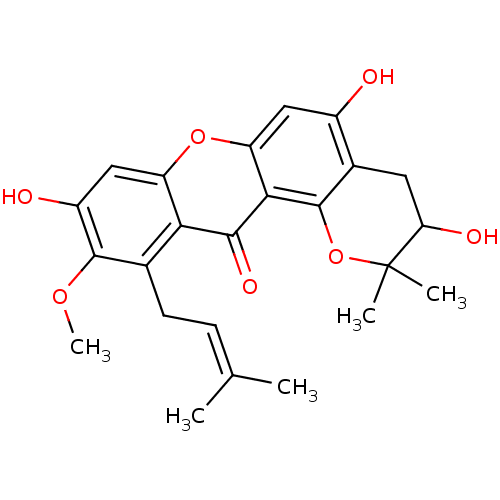 Chemical structure of BindingDB Monomer ID 50311740
