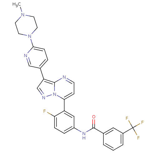 Chemical structure of BindingDB Monomer ID 50312073