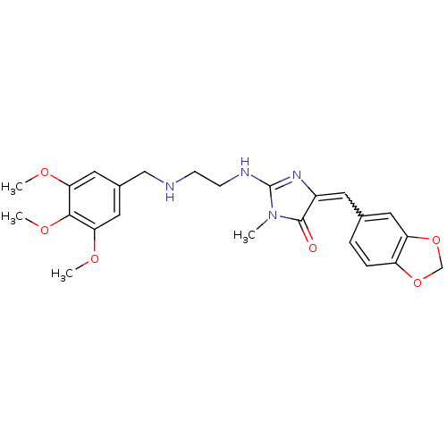 Chemical structure of BindingDB Monomer ID 50312211