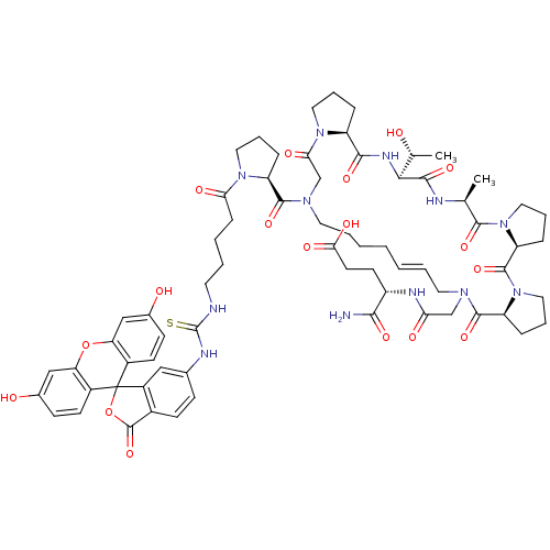 Chemical structure of BindingDB Monomer ID 50312320