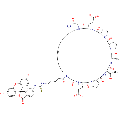 Chemical structure of BindingDB Monomer ID 50312341