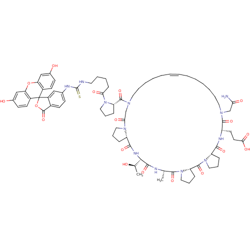 Chemical structure of BindingDB Monomer ID 50312343