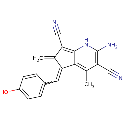 Chemical structure of BindingDB Monomer ID 50312523