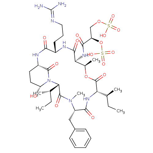 Chemical structure of BindingDB Monomer ID 50312534