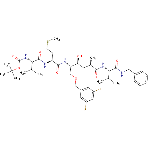 Chemical structure of BindingDB Monomer ID 50312541