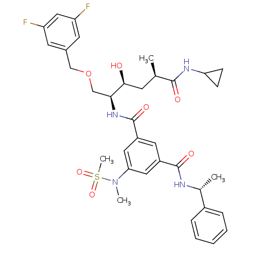 Chemical structure of BindingDB Monomer ID 50312543