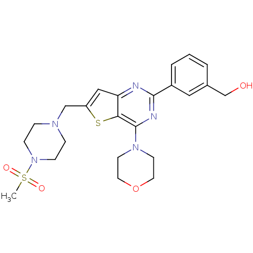 Chemical structure of BindingDB Monomer ID 50312609
