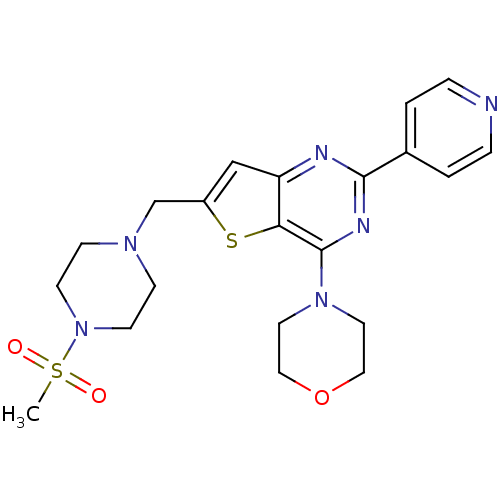 Chemical structure of BindingDB Monomer ID 50312610