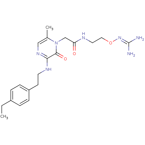 Chemical structure of BindingDB Monomer ID 50312660