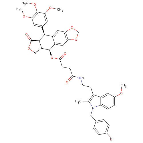Chemical structure of BindingDB Monomer ID 50312670